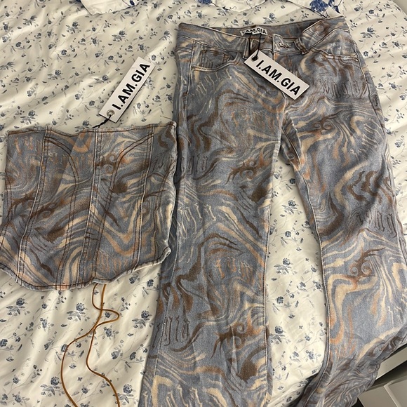 I.AM.GIA Pants - NWT IAMGIA Calee corset and pant